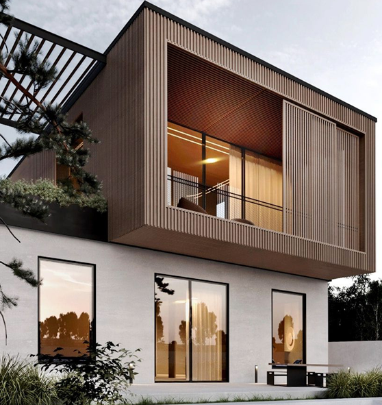 Rear Elevation & Backyard